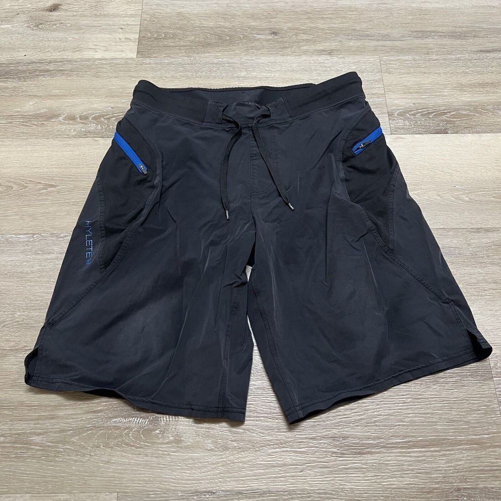 Hylete Men’s Size Medium Above The Knee Linerless Polyester Training Shorts